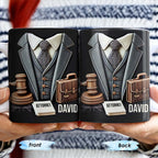 Attorney, Suit, Tie, Briefcase, and Gavel Design