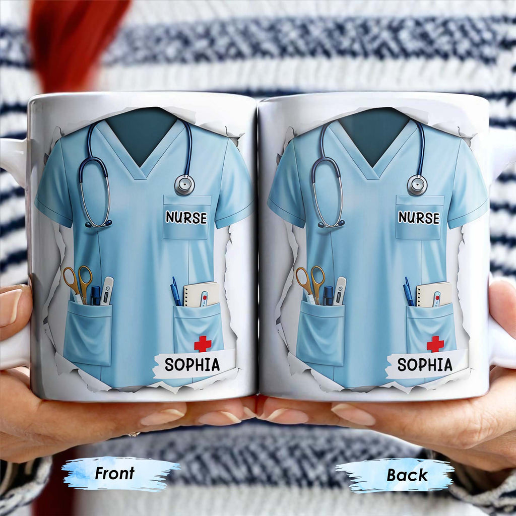 Celebrate Your Favorite Nurse, Nurse Uniform And Medical Tools
