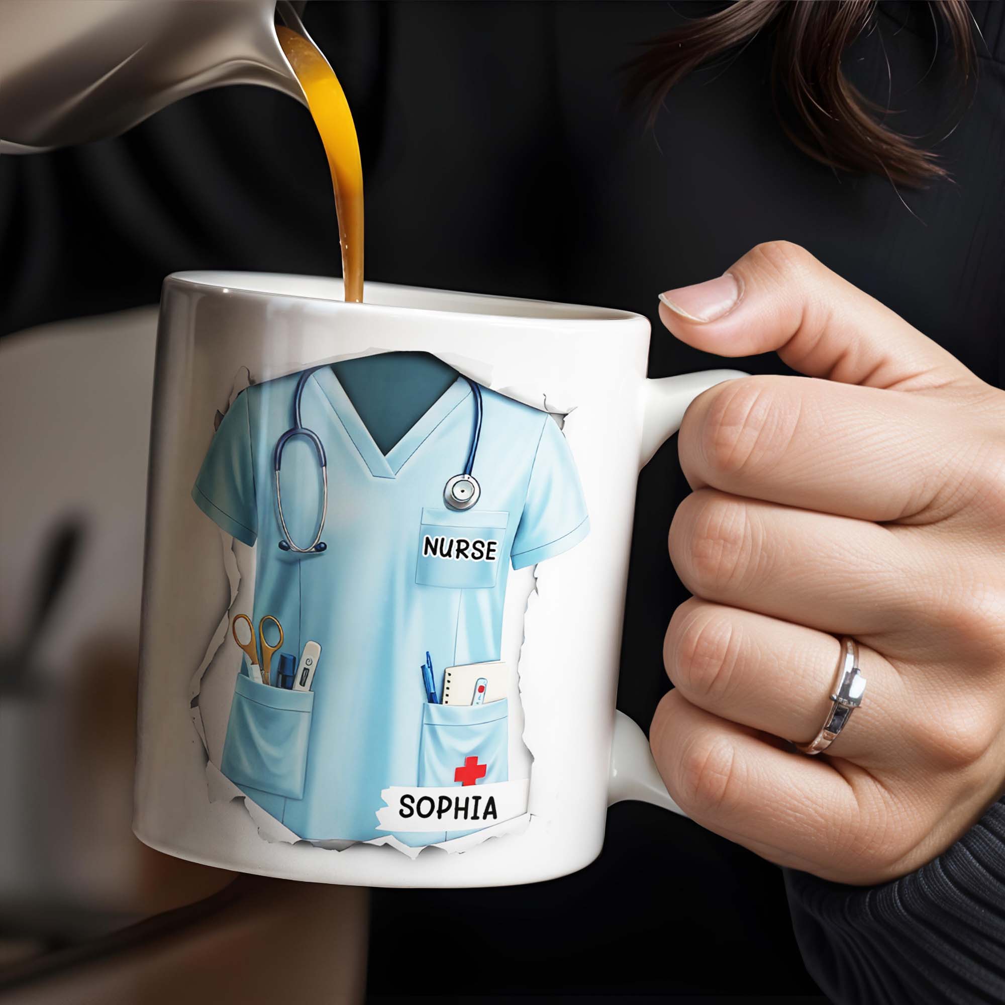 Celebrate Your Favorite Nurse, Nurse Uniform And Medical Tools