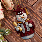 Congratulations On Your Graduation, Featuring Snowman In Cap