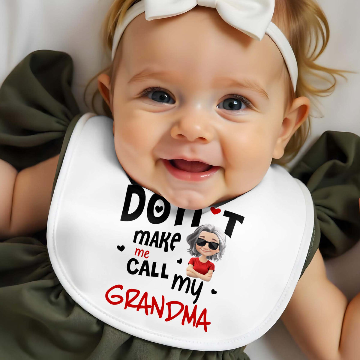 Don't Make Me Call My Grandma With Heart And Cartoon