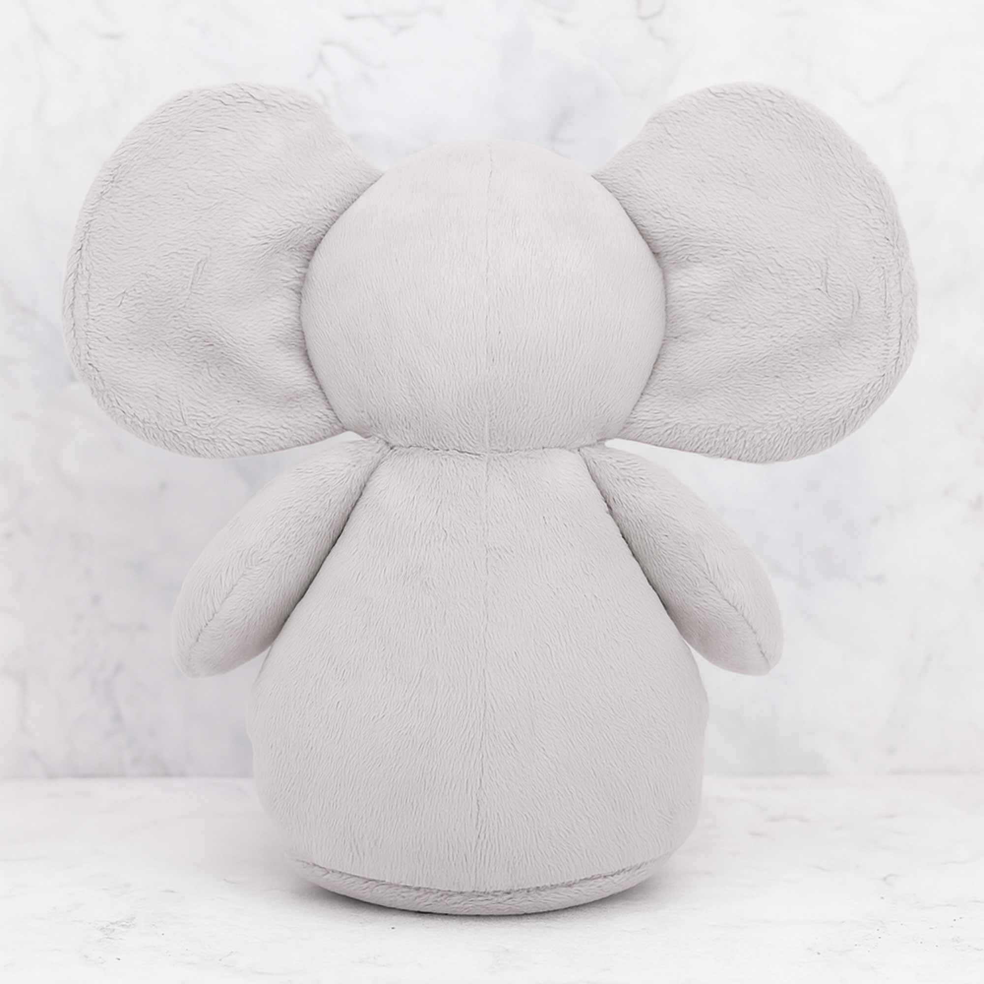 To My Grandson, Feel My Love Elephant With Hearts And Stars