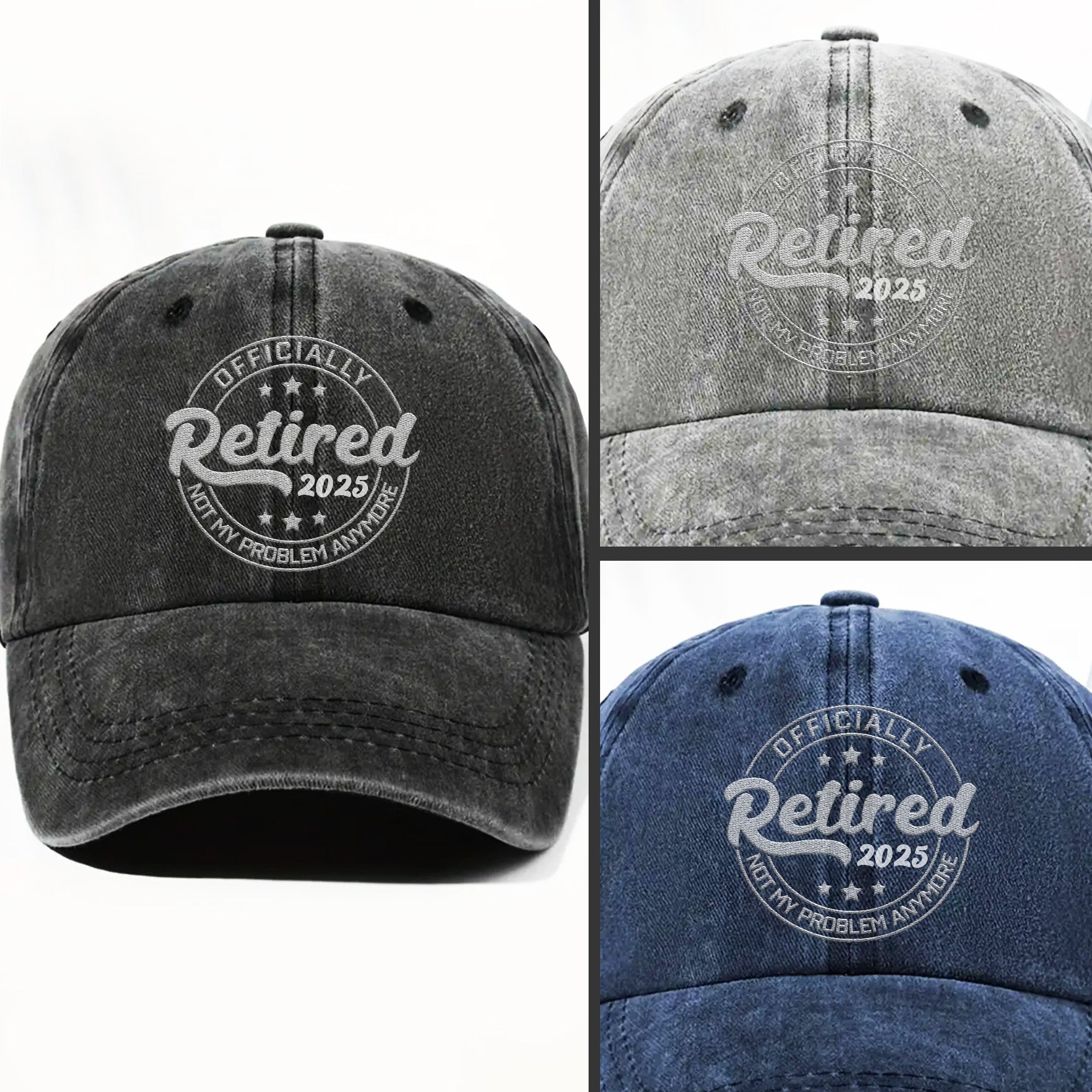 Officially Retired Not My Problem Anymore Cap