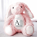 To My Grandson, Never forget that I LOVE YOU, Stuffed Bunny