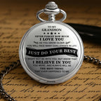 To My Grandson, Never Forget How Much I Love You