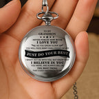 To My Grandson, Never Forget How Much I Love You