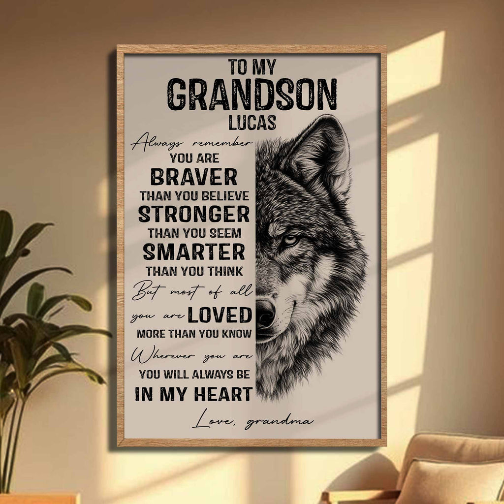 Always Remember You Are Braver, Stronger, Smarter, Loved