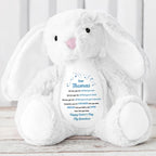 Dear Thomas, We Love You For All That You Are, Stuffed Bunny