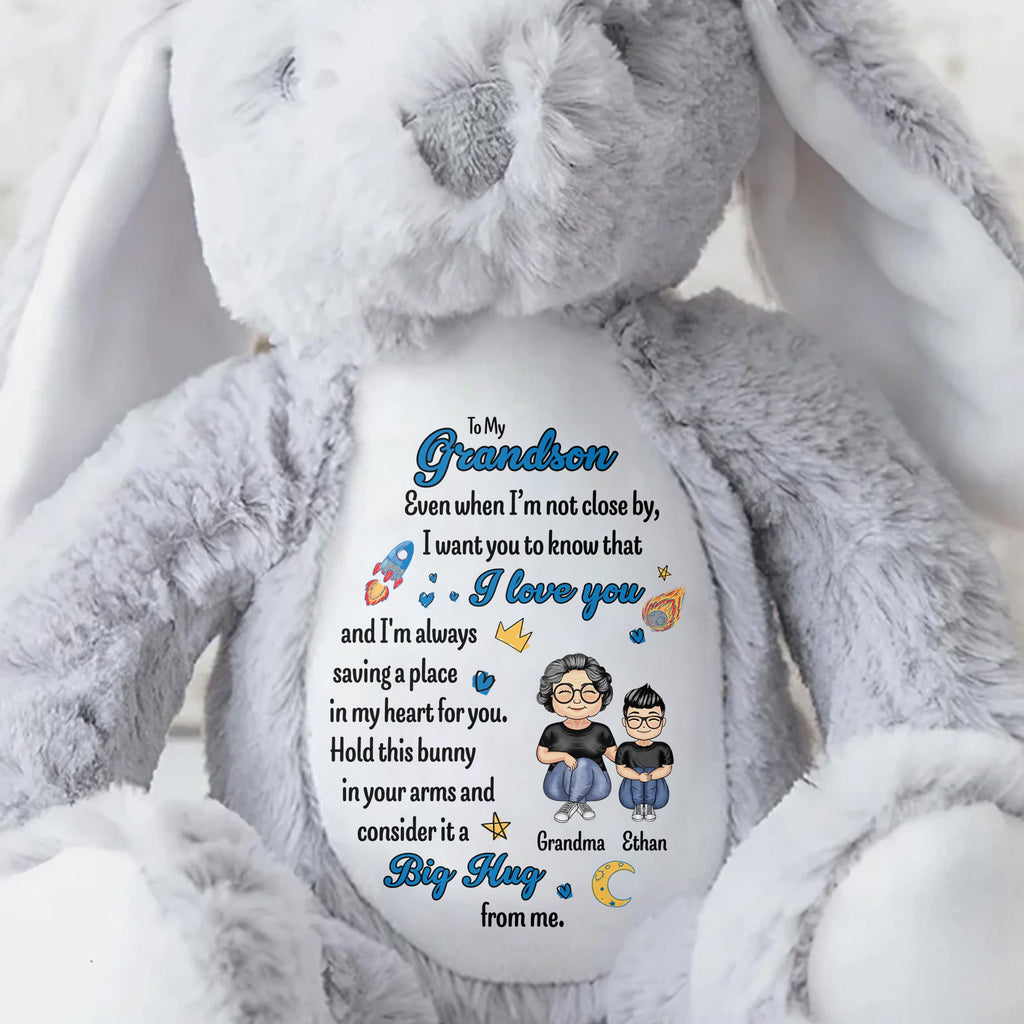 To My Grandson, Even When I'm Not Close By, Love Symbols, Bunny