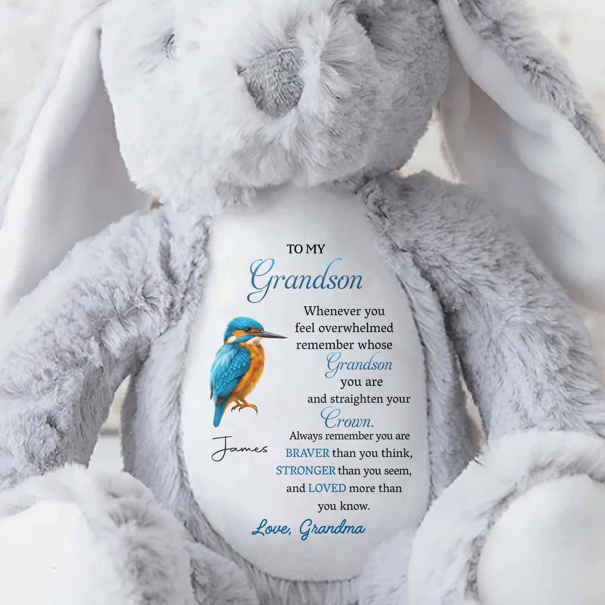 To My Grandson Remember Whose Grandson You Are
