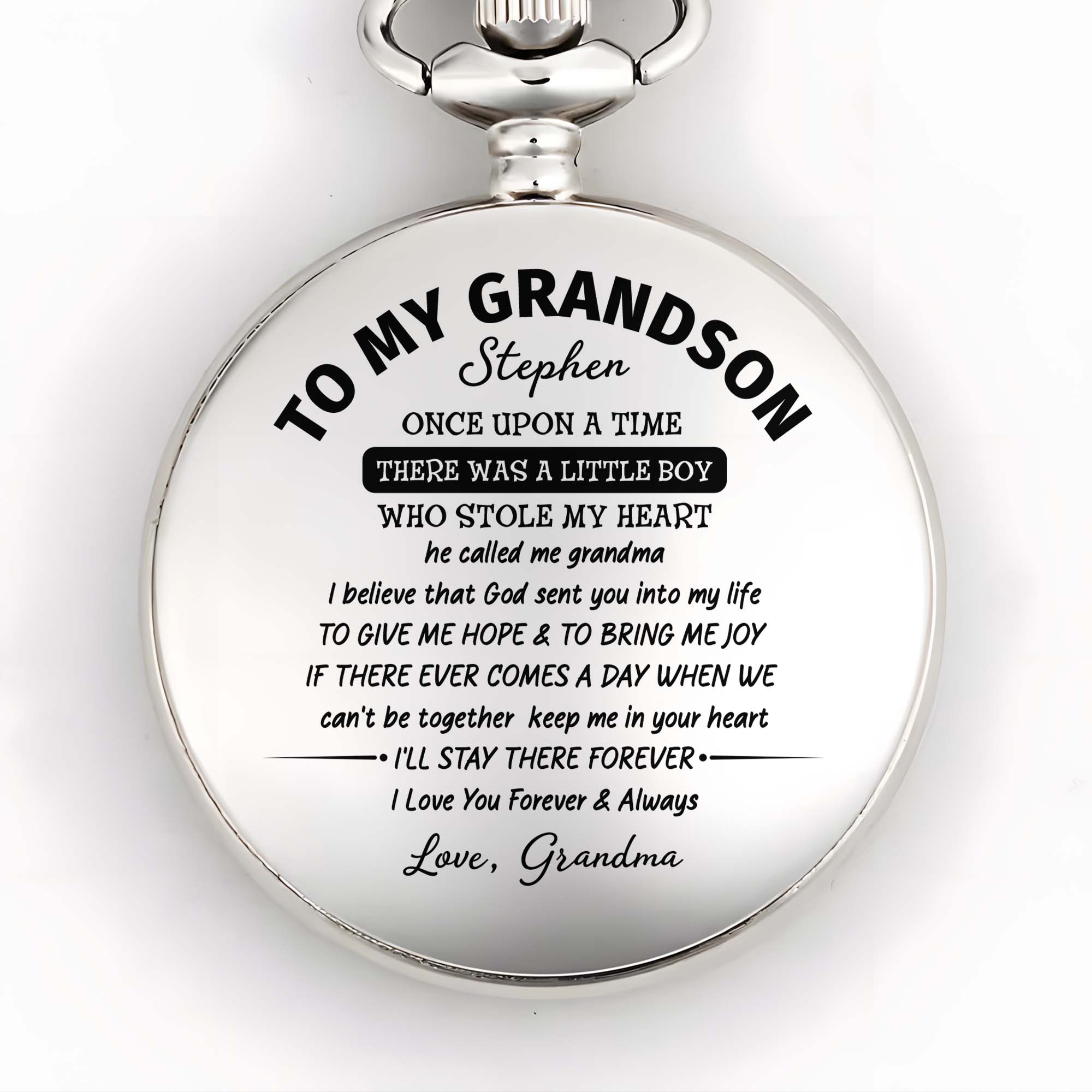 To My Grandson, Once Upon A Time, Little Boy Who Stole My Heart