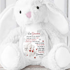 To My Grandson, Every Time You Snuggle This Bunny