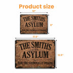For The Criminally Insane Vintage Sign
