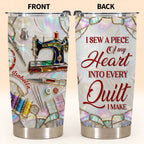 I Sew A Piece Of My Heart, Sewing Machine And Craft Tools