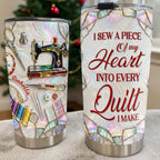 I Sew A Piece Of My Heart, Sewing Machine And Craft Tools