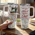 I Sew A Piece Of My Heart Sewing Machine Quilting Tools