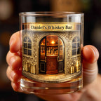 Relax At Your Personal Whiskey Bar Featuring A Classic Bar Design