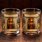 Relax At Your Personal Whiskey Bar Featuring A Classic Bar Design