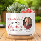 A Beautiful Soul Is Never Forgotten, Floral Accents