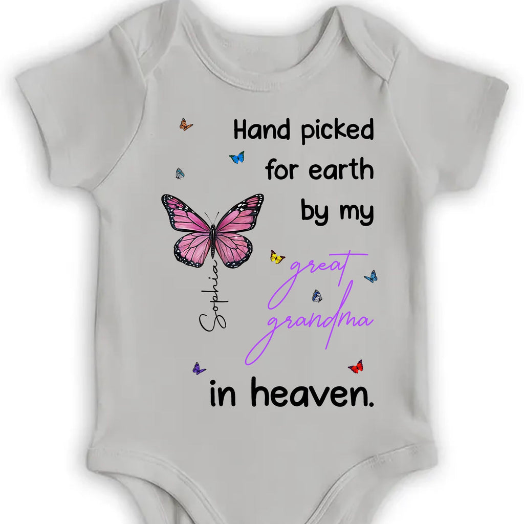 Hand Picked For Earth By My Great Grandma In Heaven, Butterfly