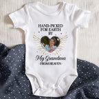 Hand-picked for Earth by My Grandma from Heaven, Wings and Photo Frame