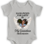 Hand-picked for Earth by My Grandma from Heaven, Wings and Photo Frame