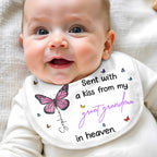 Sent With A Kiss From Great Grandma, Butterflies Design