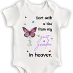 Sent With A Kiss From My Great Grandma In Heaven, Butterfly Hearts