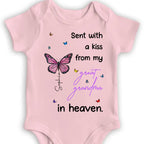 Sent With A Kiss From My Great Grandma In Heaven, Butterfly Hearts