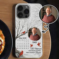 The Moment Your Heart Stopped, Cardinals And Bare Trees Design