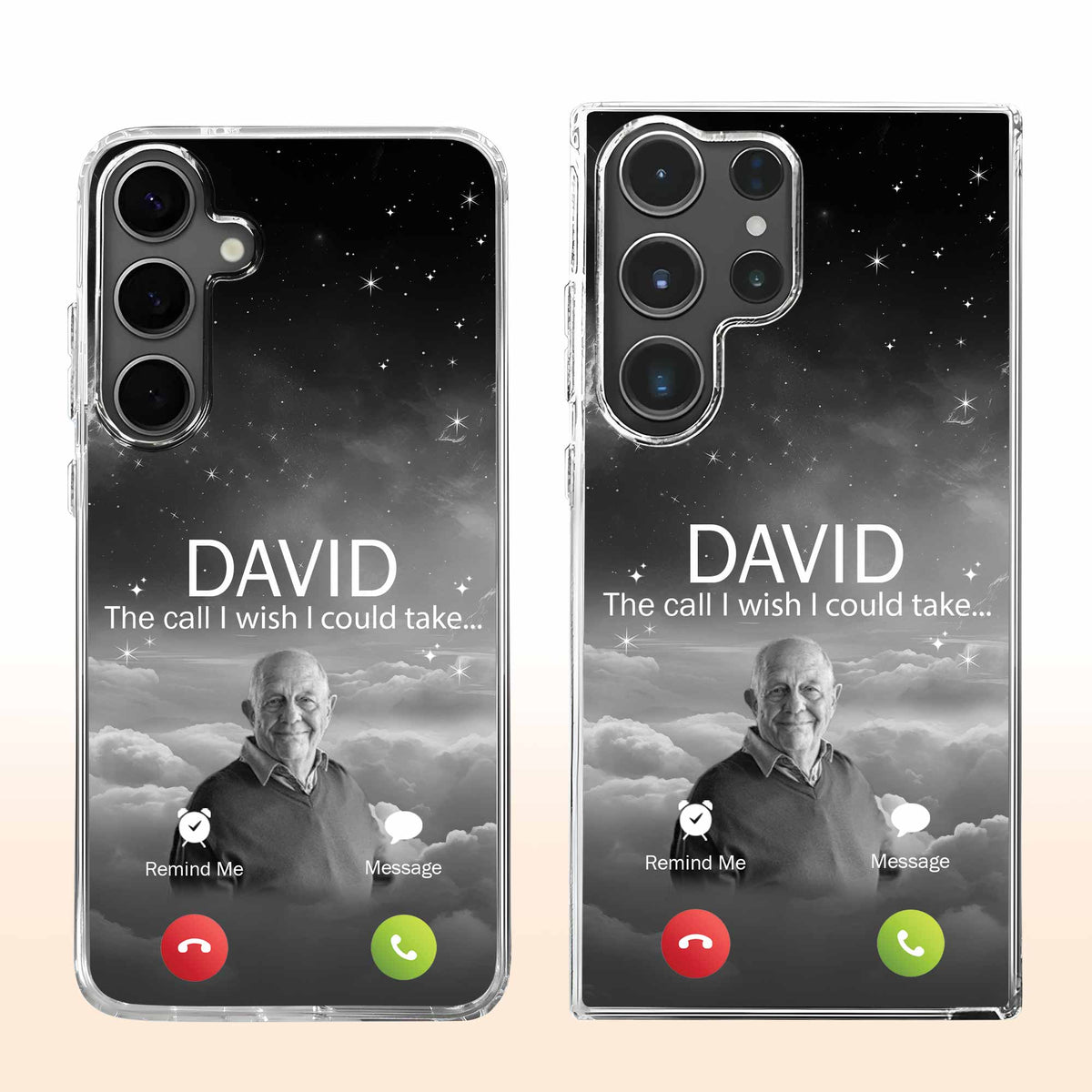 The Call I Wish I Could Take, Stars and Elderly Man