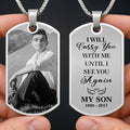 Capture Your Cherished Memories, Personalized Photo - Personalized Custom Dog Tag Necklace - HME246_DTNECK