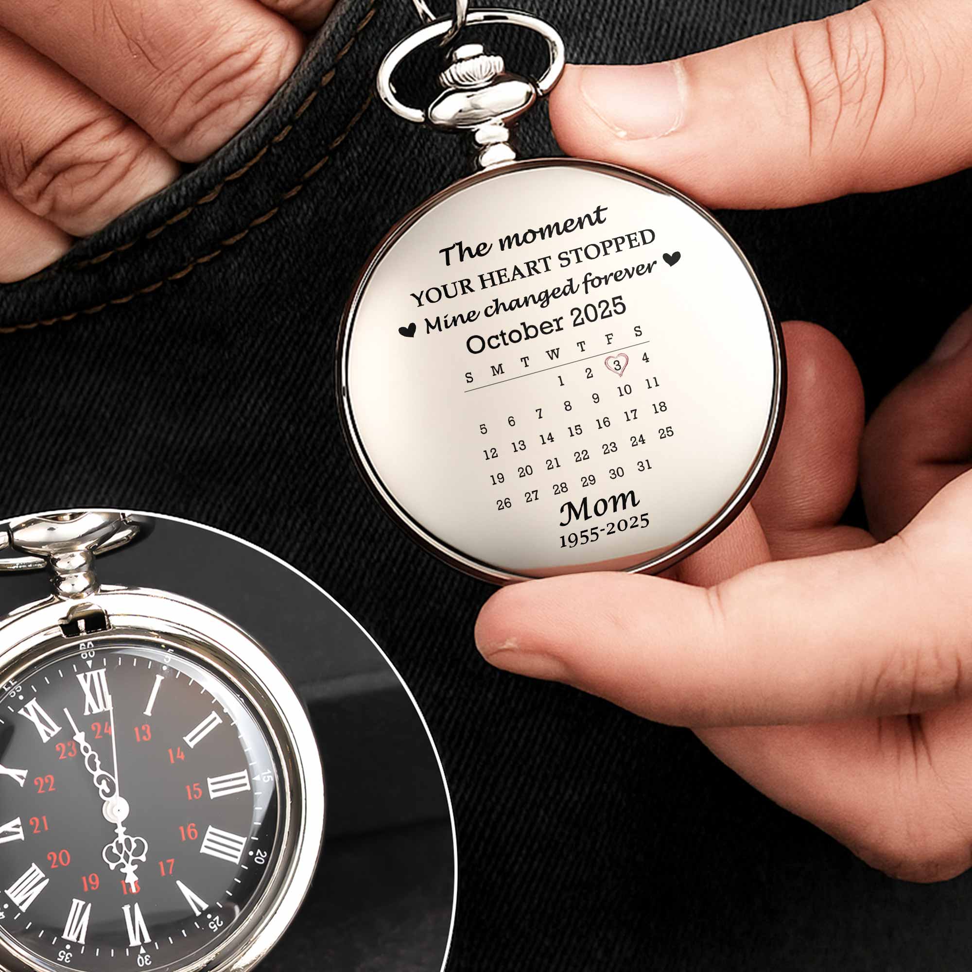 The Moment Your Heart Stopped, Calendar Heart Design