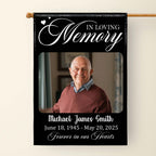 In Loving Memory, Forever in Our Hearts Memorial Flag