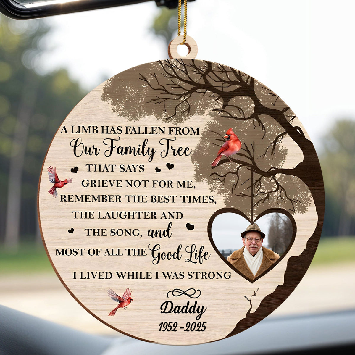 A Limb Has Fallen From Our Family Tree With Trees And Birds