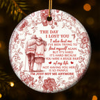 The Day I Lost You, Floral Couple Design