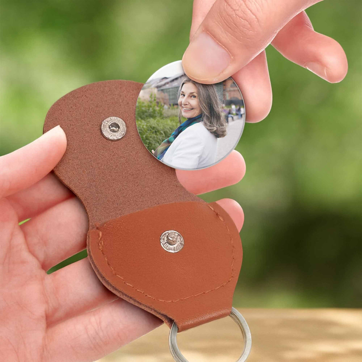Those We Love Don't Go Away, Pocket Hug Keychain