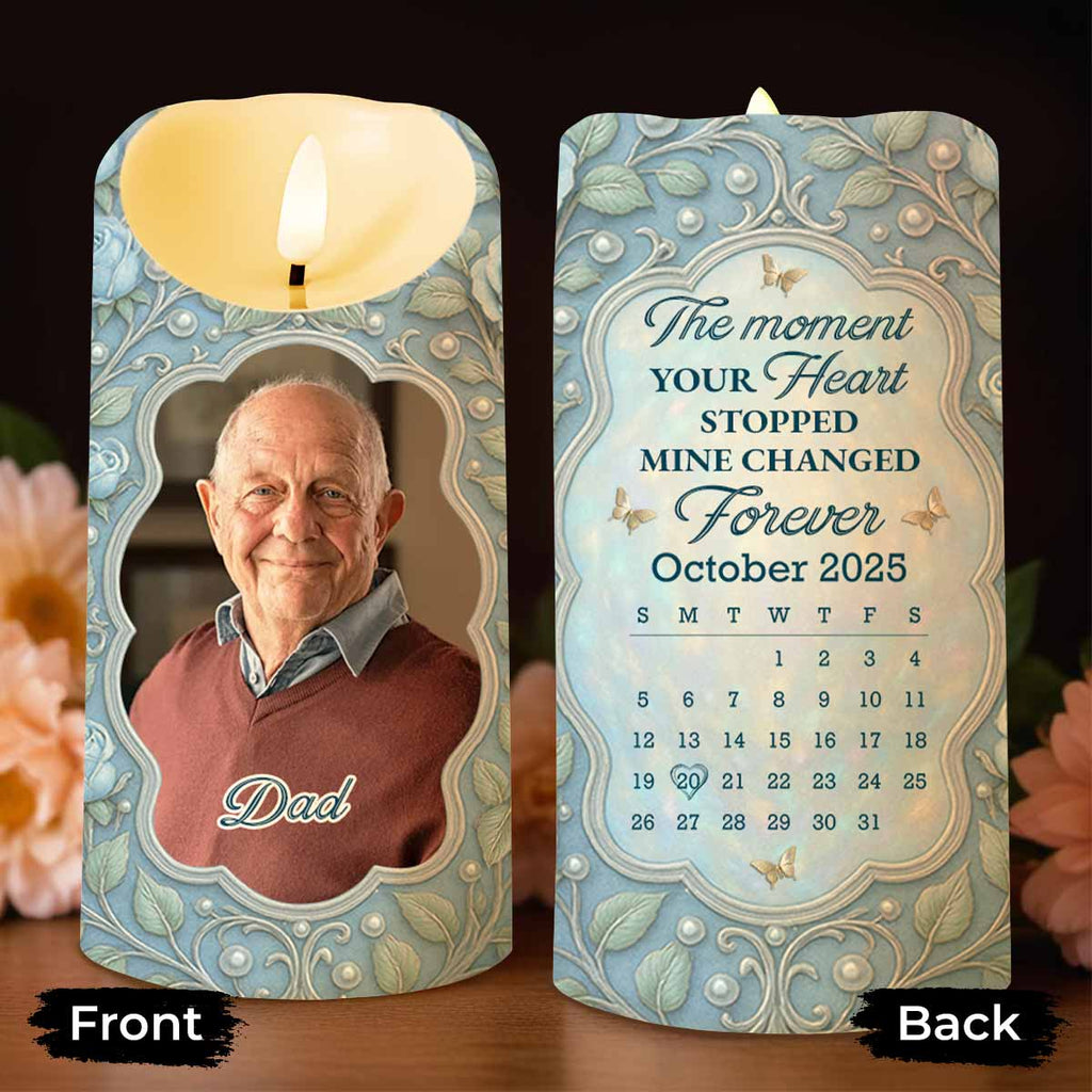 The Moment Your Heart Stopped, Leaves And Calendar Design