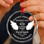 Our First Christmas Without You, Memorial Wings And Halo