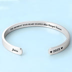The Moment Your Heart Stopped, Heart Cuff Bracelet
