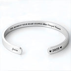 The Moment Your Heart Stopped, Heart Cuff Bracelet