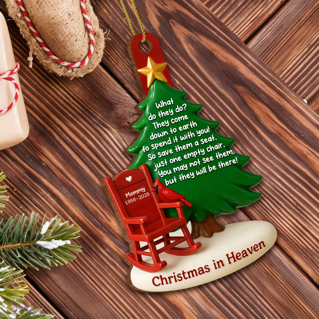 What Do They Do, Christmas Tree And Rocking Chair