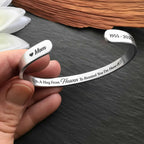 A Hug From Heaven Bracelet With Heart And Angel Wings