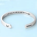 I Will Carry You With Me Until I See You Again, Wings And Paw Print