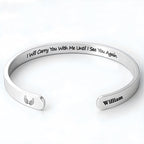 I Will Carry You With Me Until I See You Again, Wings And Paw Print