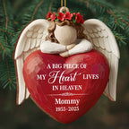 A Big Piece Of My Heart Lives In Heaven, Angel Heart Wings