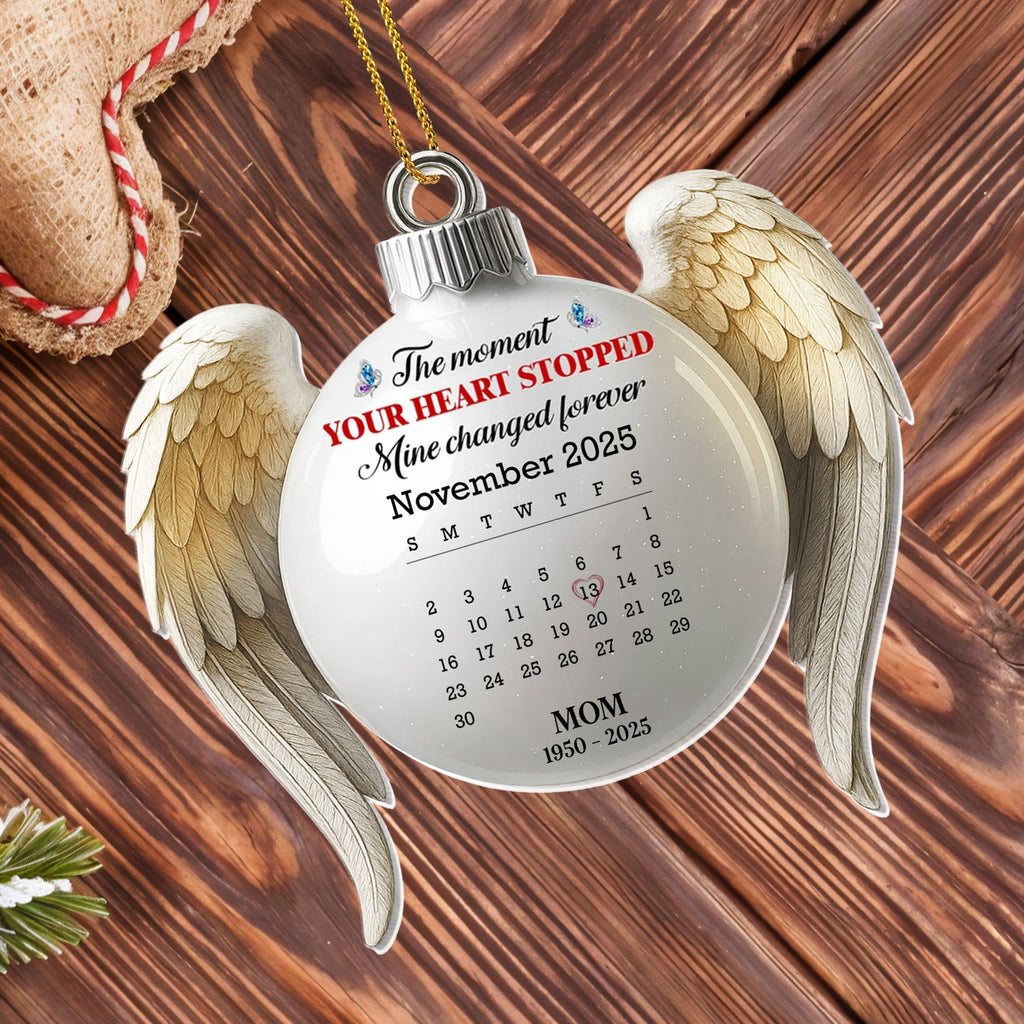 The Moment Your Heart Stopped, Life Changed, Wings Calendar