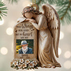 Your Wings Were Ready But My Heart Was Not Angel Ornament