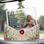 A Letter From Heaven, Pine Cones And Holly Berries Design