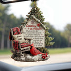 Christmas In Heaven, Chair And Cardinal Decoration